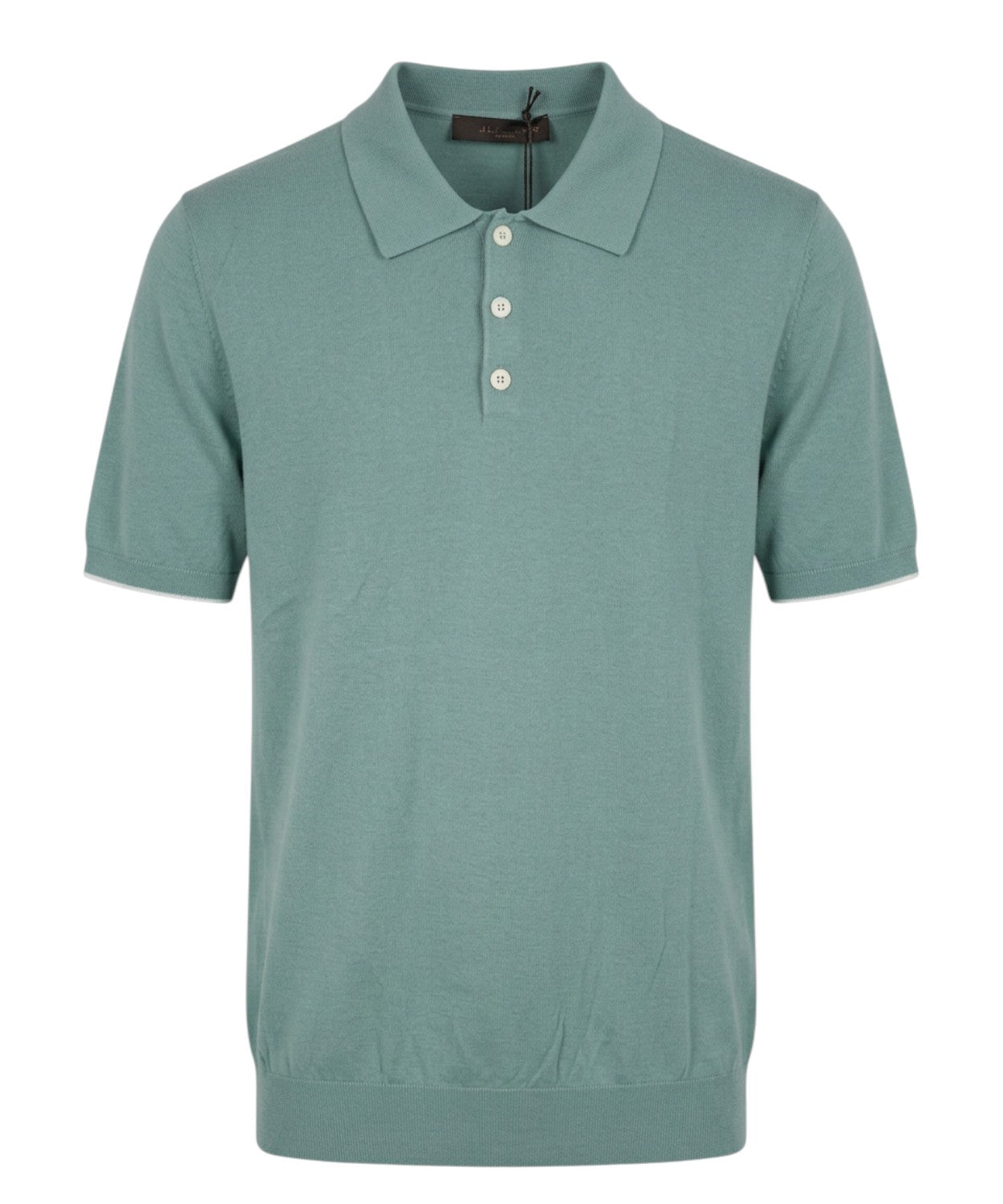 Men's Polo Shirt by Jeordie's in Smooth Cotton Knit
