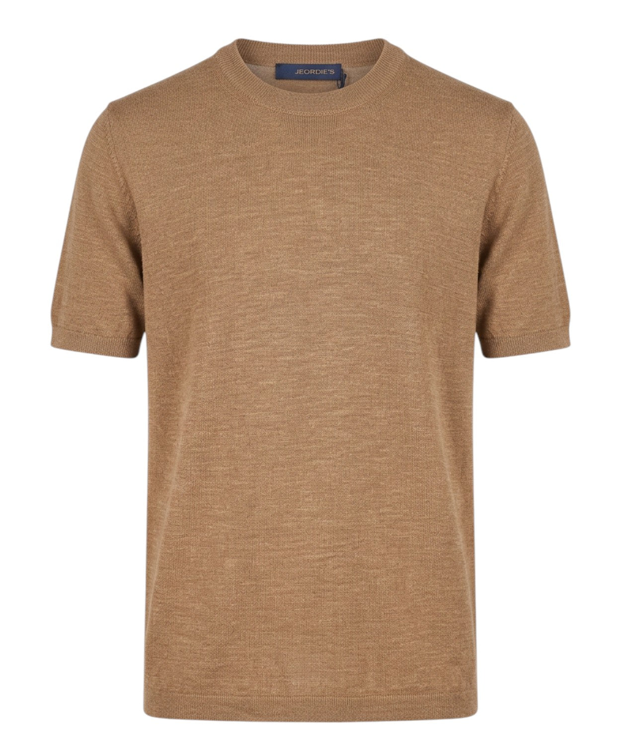 Men's T-Shirt by Jeordie's in Linen and Cotton Blend