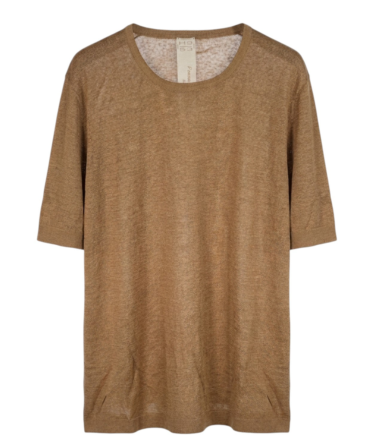 Herre T-shirt H953 i 100% hør, frisk og let