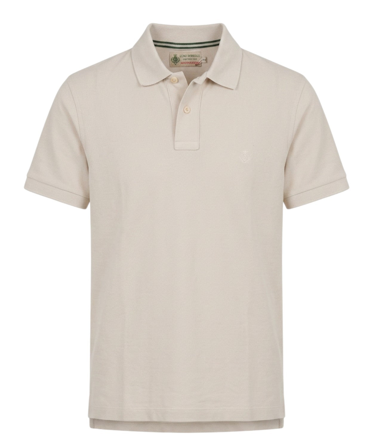 Men's Polo Shirt by Luigi Borrelli in Stretch Piqué
