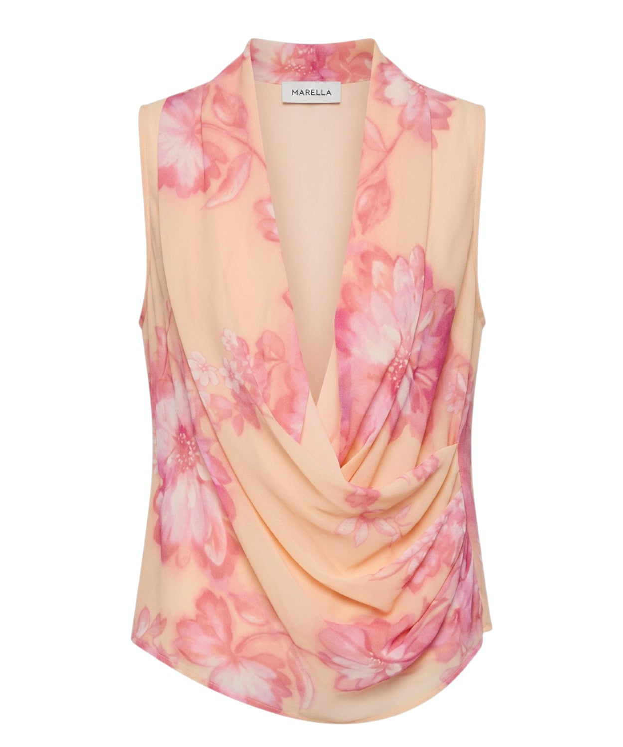 Blusa Marella Cabina Floral Cruzada