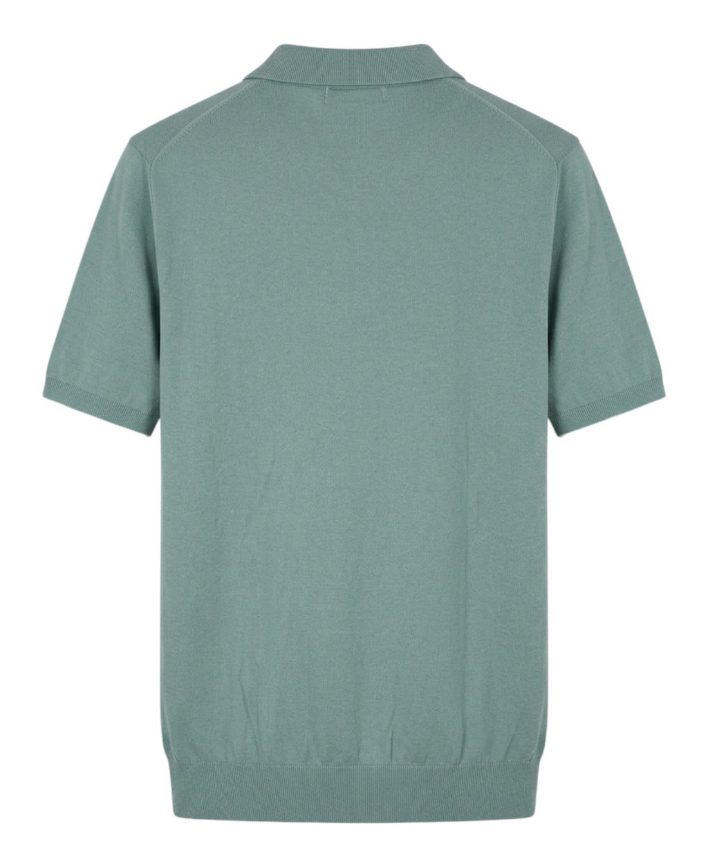 Men's Polo Shirt by Jeordie's in Smooth Cotton Knit
