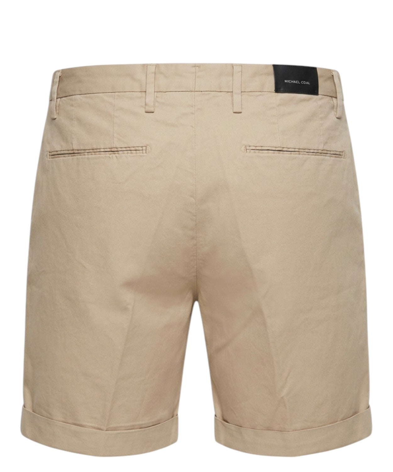 Pánské bermudy Michael Coal z bavlny Pima Stretch