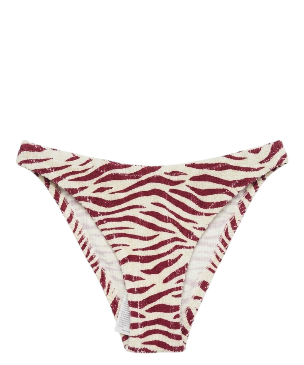 Dámské slipové bikini Elise crinkle zebra