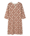 Letní šaty Max Mara Beachwear s žakárovým vzorem