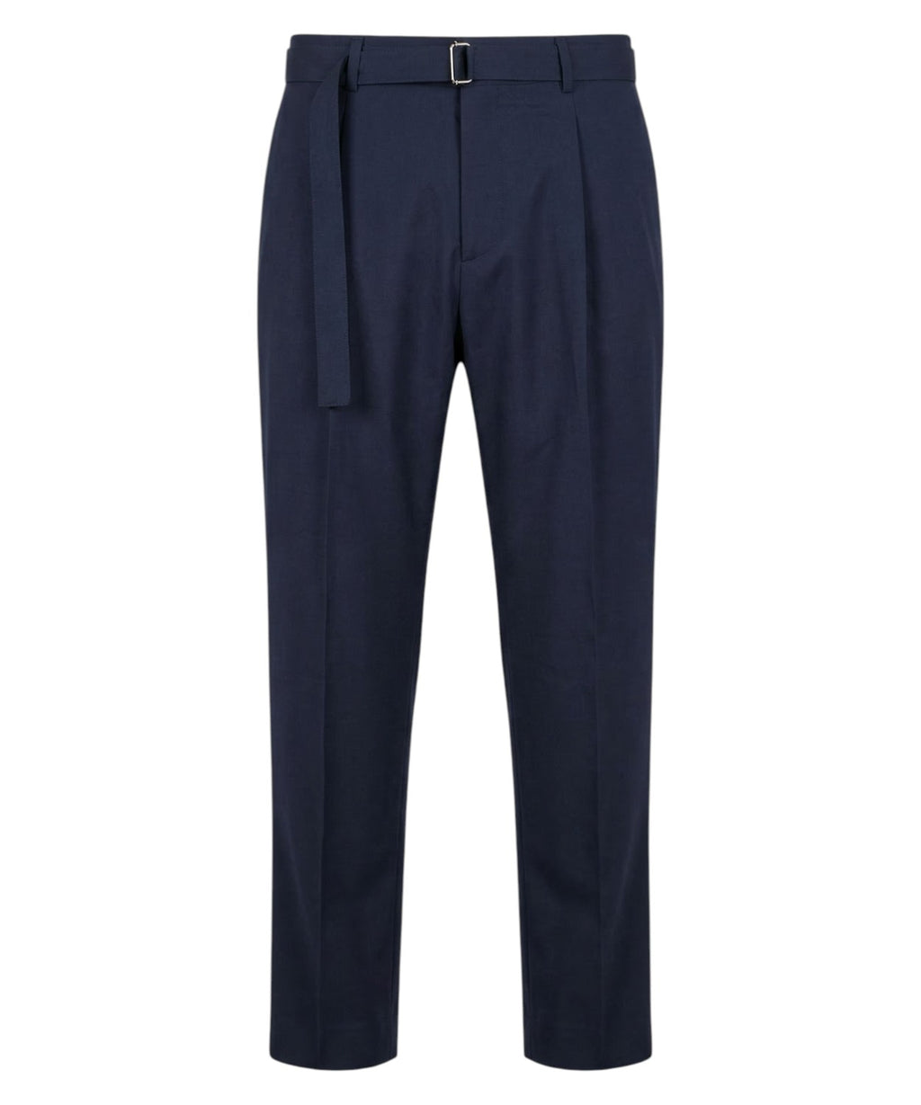 Be Able elegante herenbroek met gesp en centrale plooi