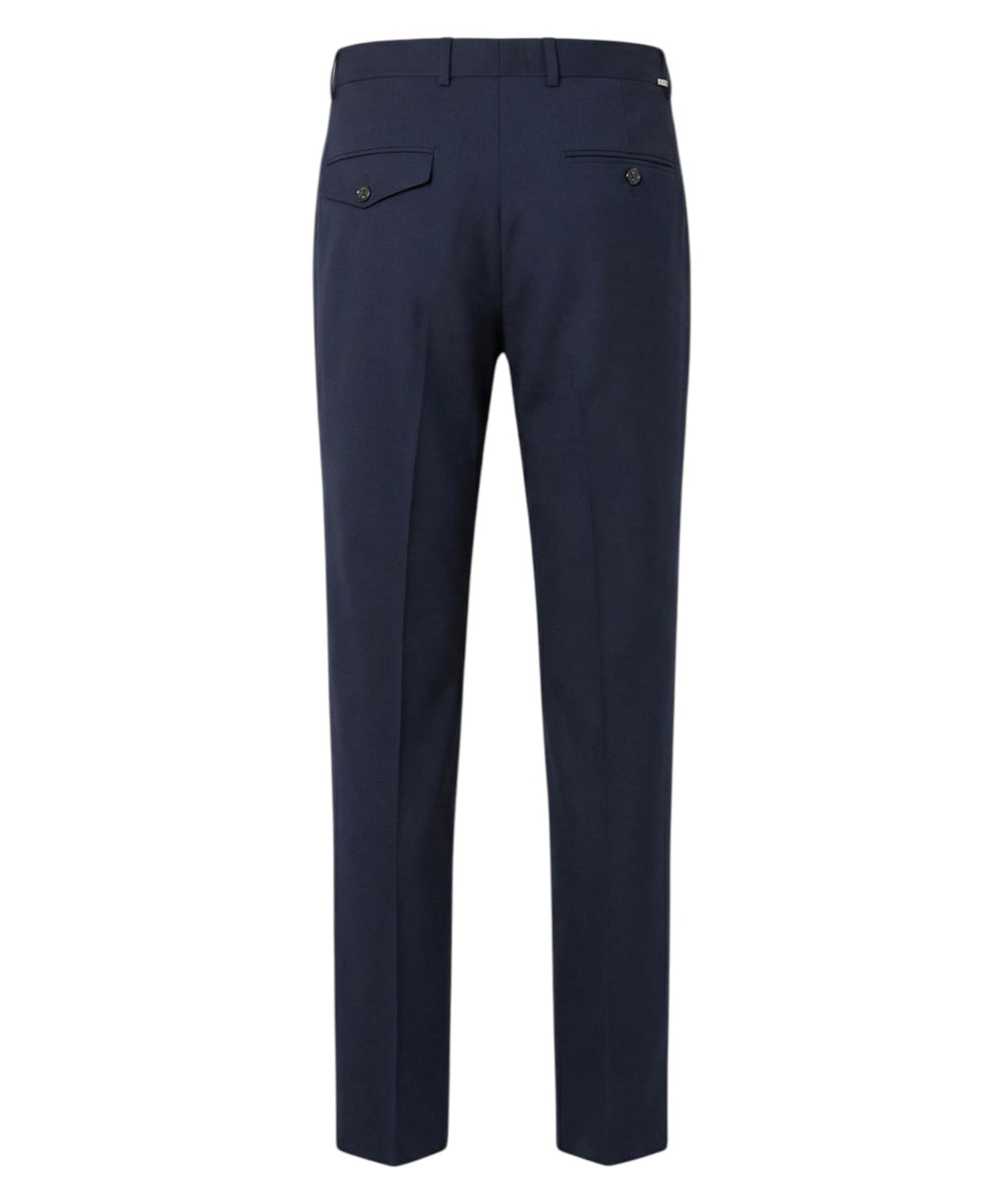 Be Able elegante herenbroek met gesp en centrale plooi