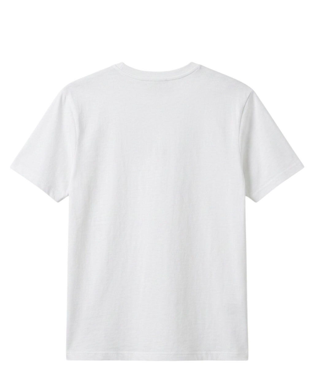 T-shirt Emilie MC2 Saint Barth z haftem i kryształkami Strass