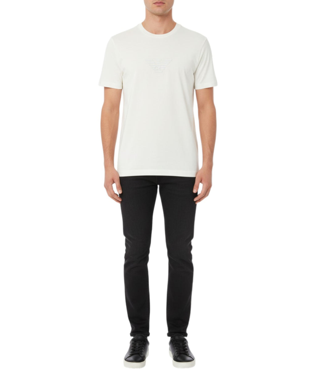 Herre T-shirt i Pima Bomuld Emporio Armani Essentials