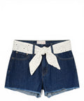 Women's summer shorts MC2 Saint Barth in sangallo lace