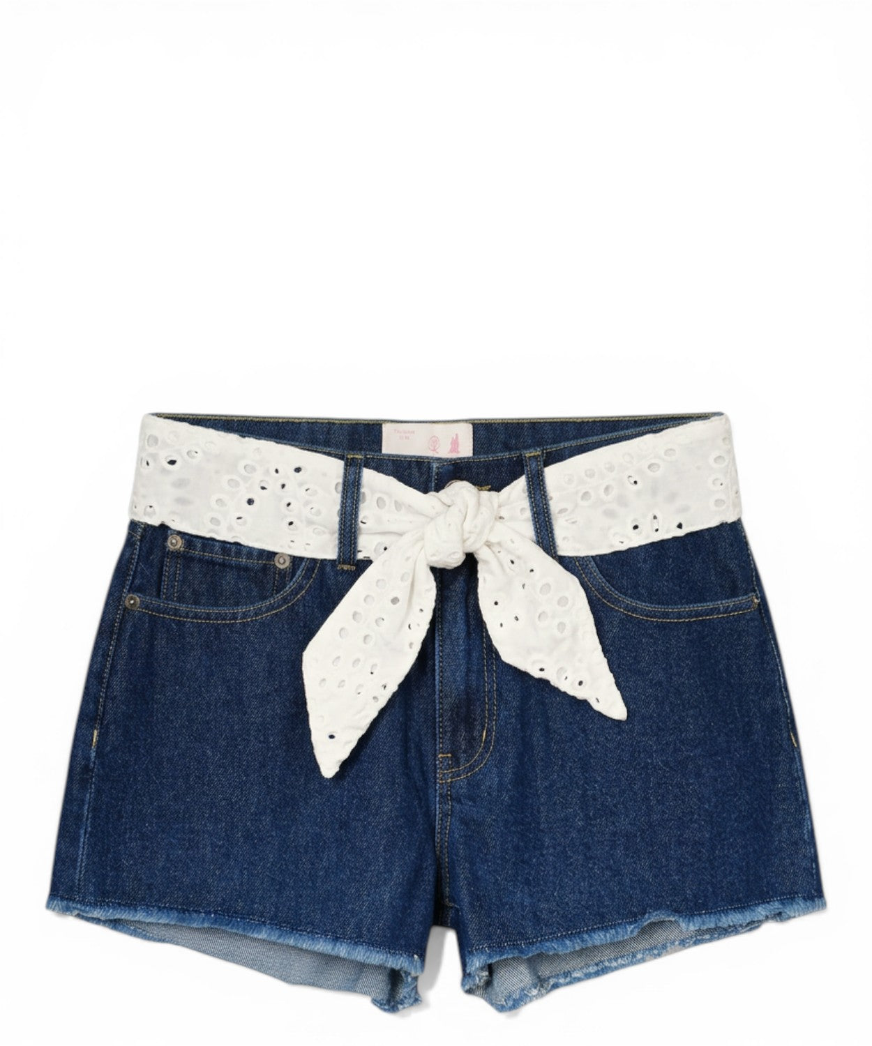 Women's summer shorts MC2 Saint Barth in sangallo lace