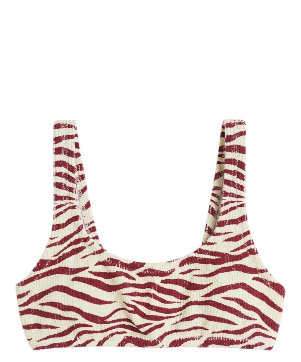 Top bikini damski crinkle Naima bralette Mc2 Saint Barth
