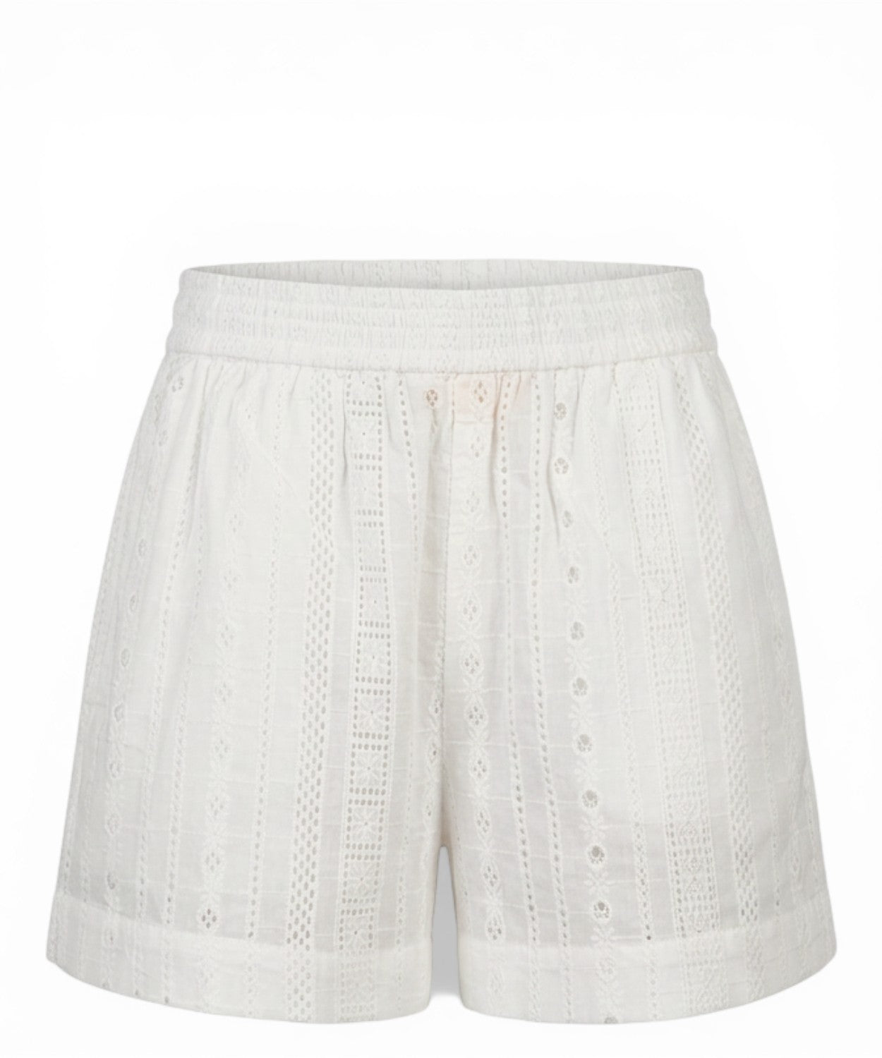 MC2 Saint Barth women's shorts in sangallo lace