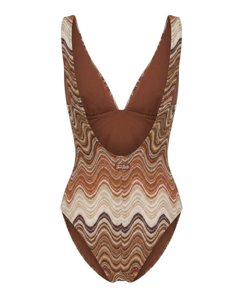Mavi MC2 Saint Barth one-piece swimsuit with lurex