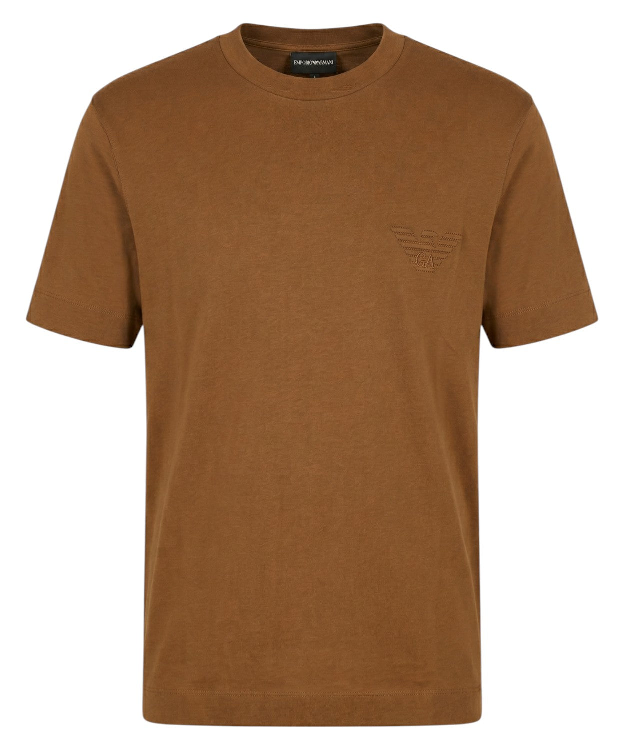 Emporio Armani Slim Fit T-shirt with Embossed Logo