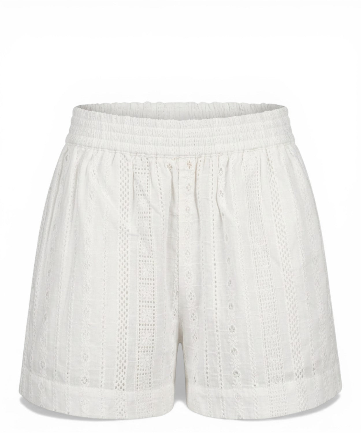 MC2 Saint Barth women's shorts in sangallo lace