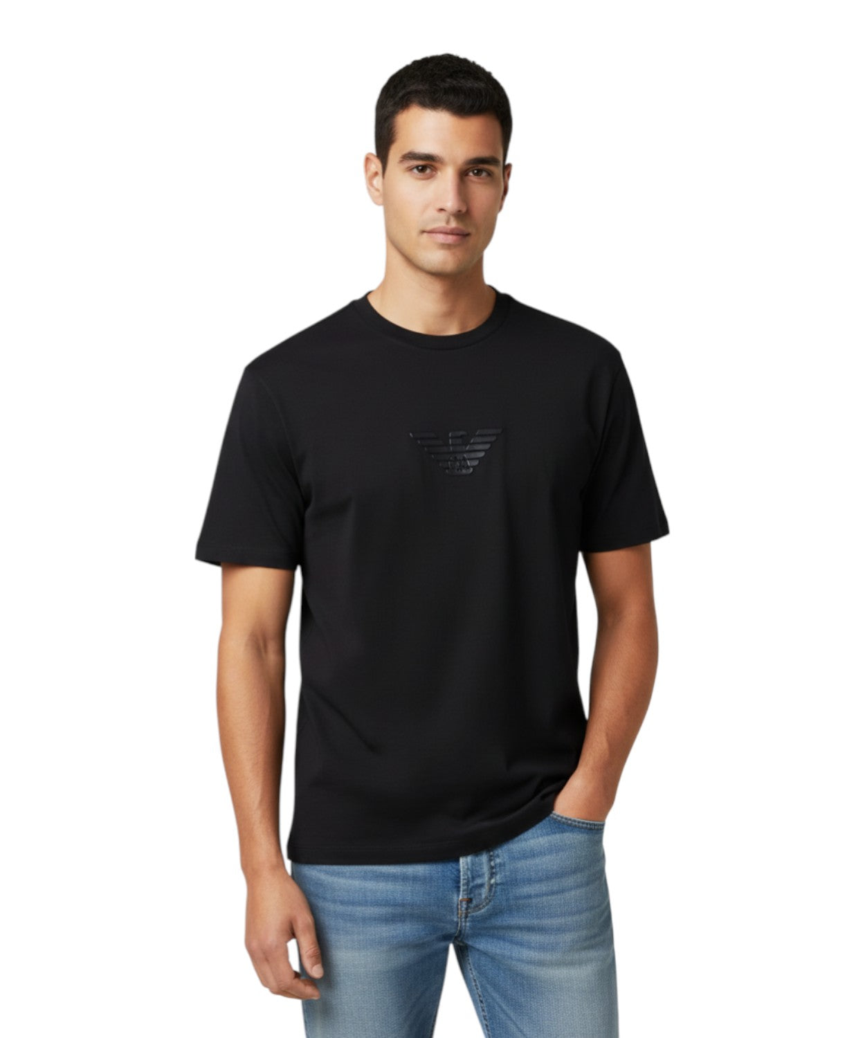 T-shirt Uomo Cotone Pima Emporio Armani Essentials