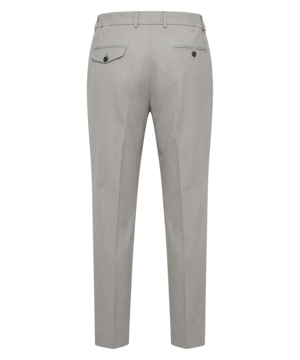 Men's Grey Double Pleat Be Able Sammy Trousers