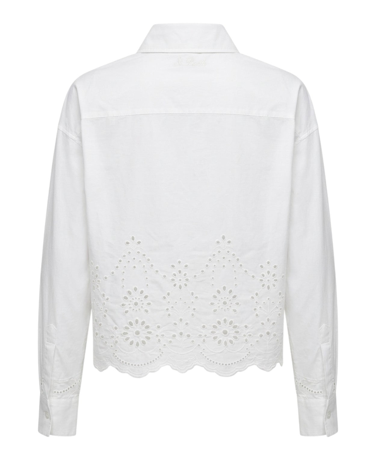 Oriane MC2 Saint Barth Shirt in Sangallo Lace