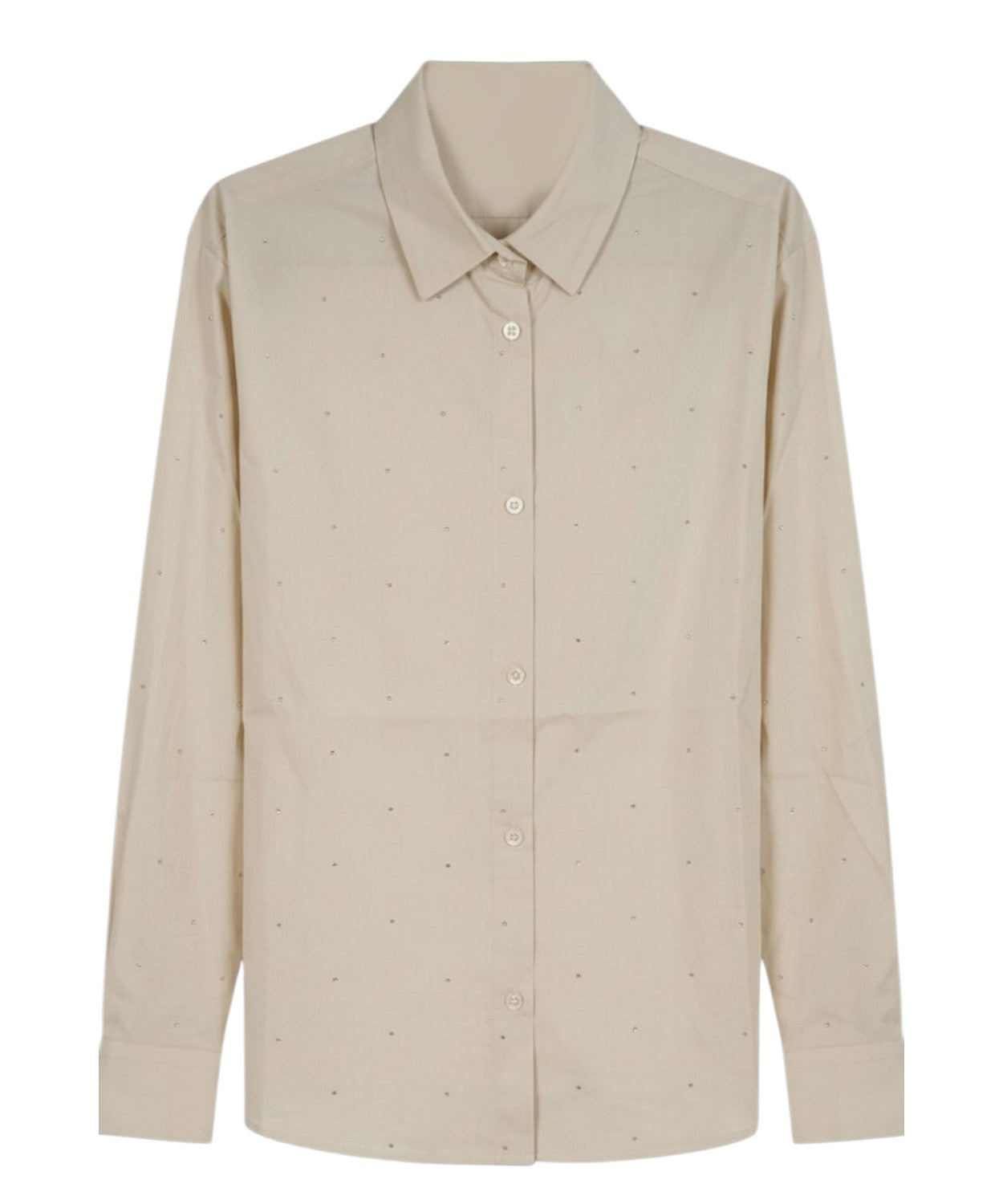 Women's rhinestone shirt Meredith Mc2 Saint Barth