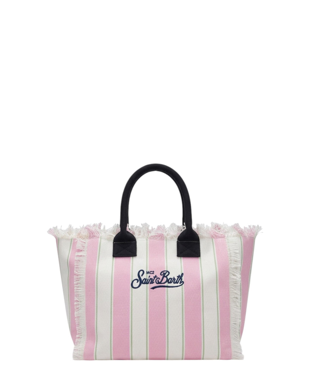 Colette Stripes MC2 Saint Barth Bag in Canvas