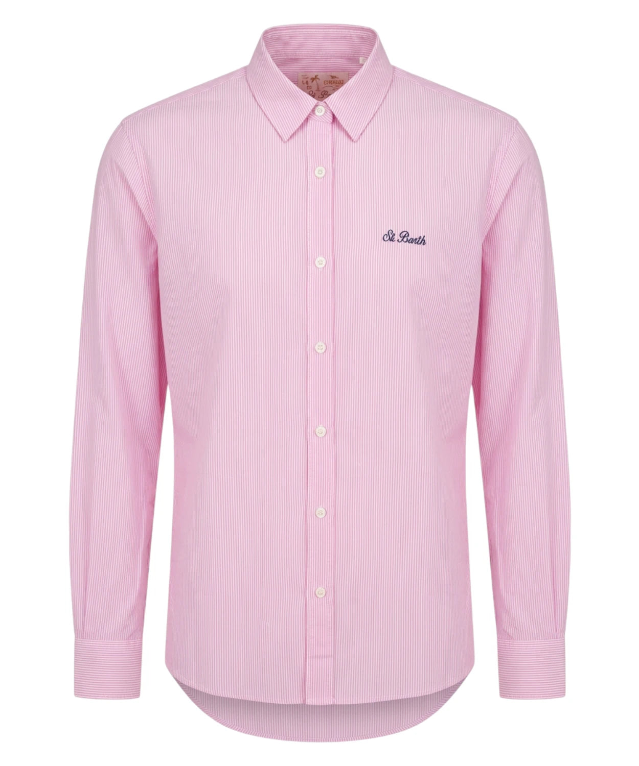 Brigitte Poplin Shirt with Bella e Impossibile Embroidery