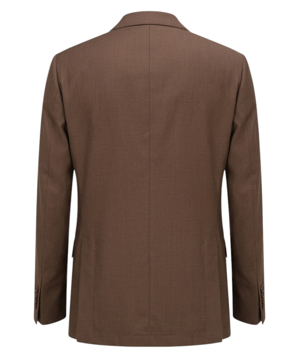 Paoloni Unlined Stretch Wool Fresco Jacket