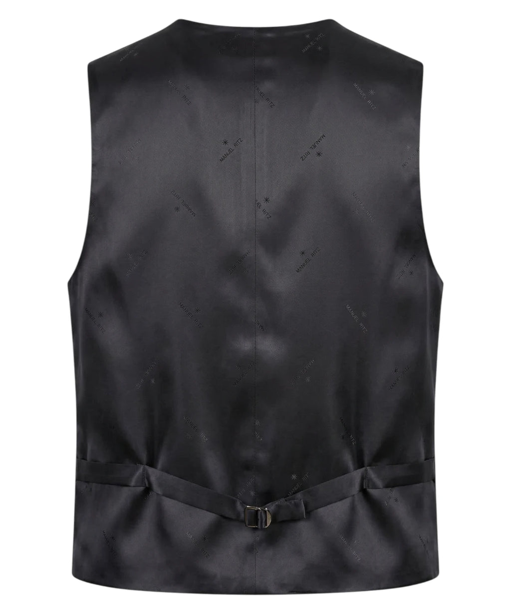 Blauw driedelig smokingpak - elegantie en comfort
