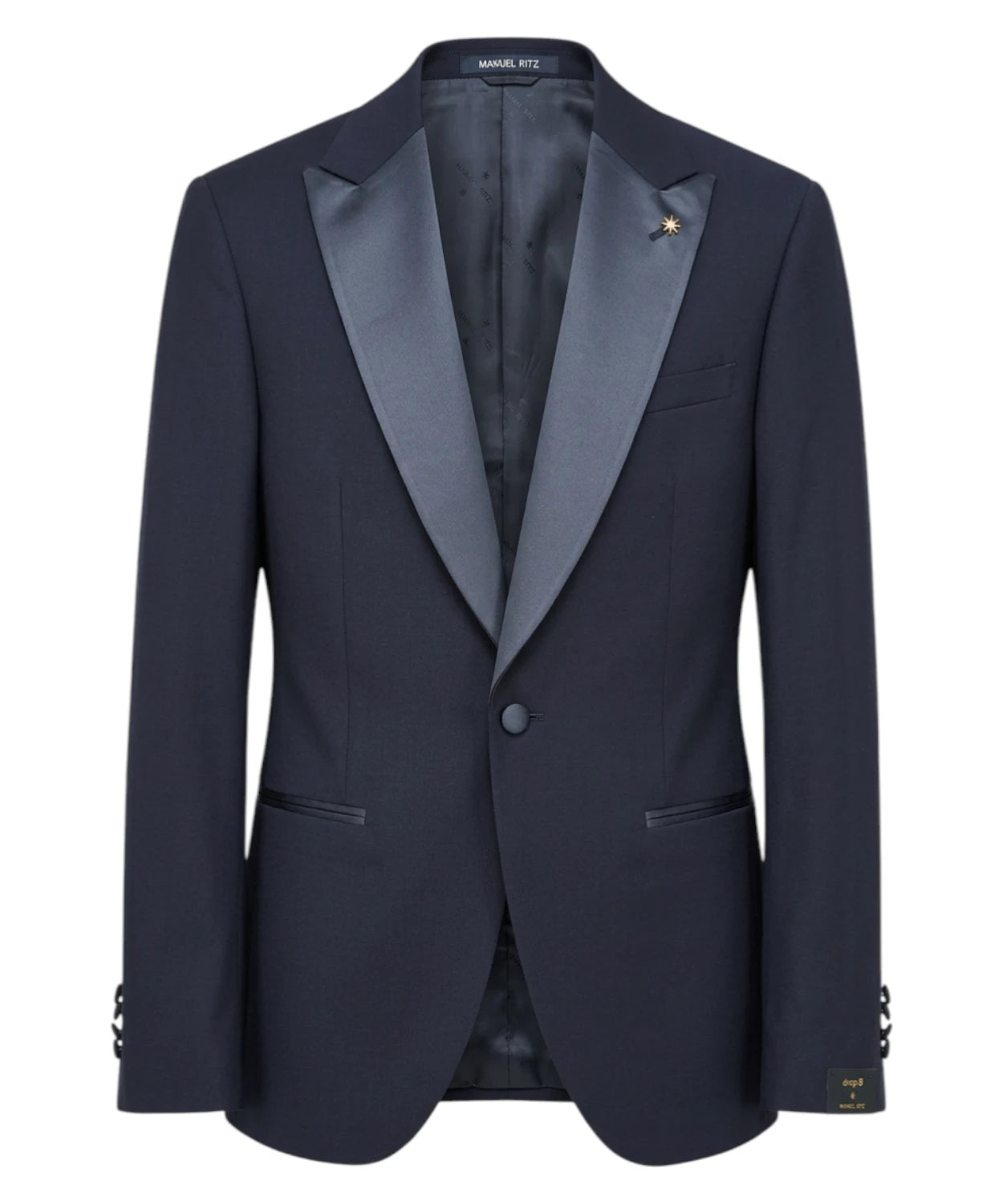 Abito Smoking Blu Tre Pezzi - Eleganza e Comfort