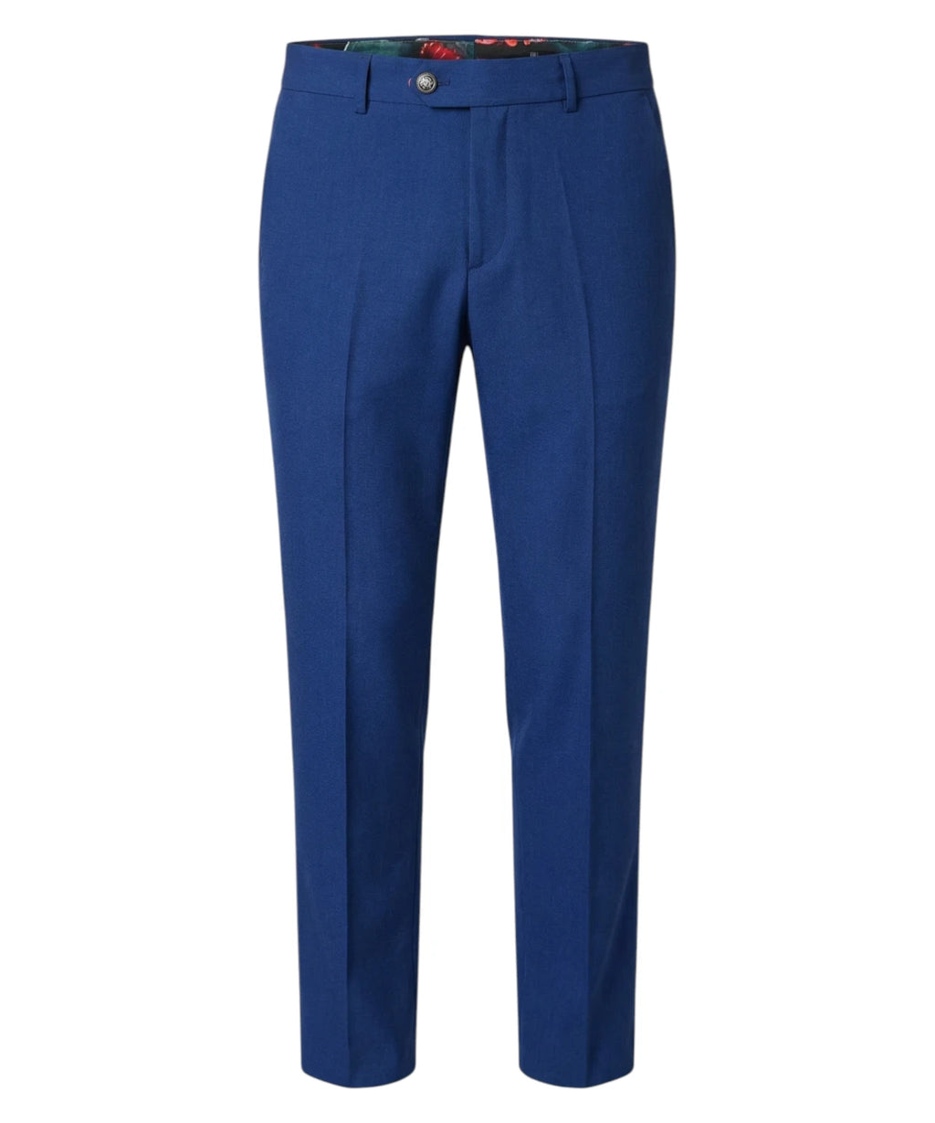 Men's Wasabi Blue Suit with Stretch Jacket and Trousers