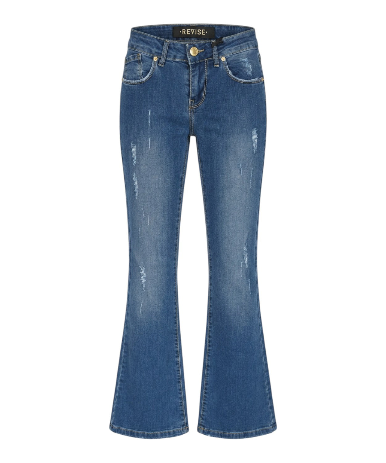Women's flared denim jeans - style and versatility