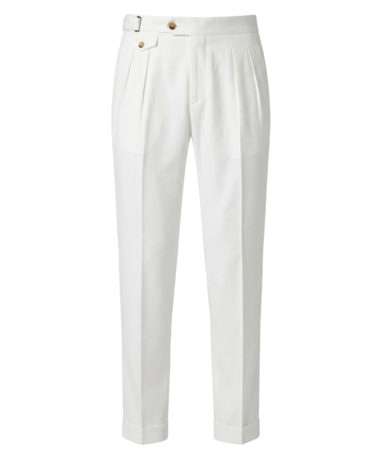 Pantalone bianco Taglio Sartoriale per Uomo