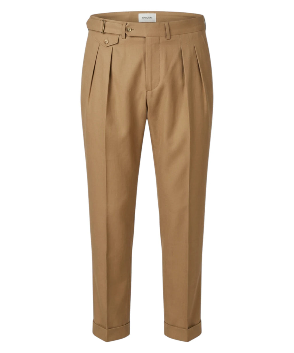 Paoloni Men's Tailored Trousers