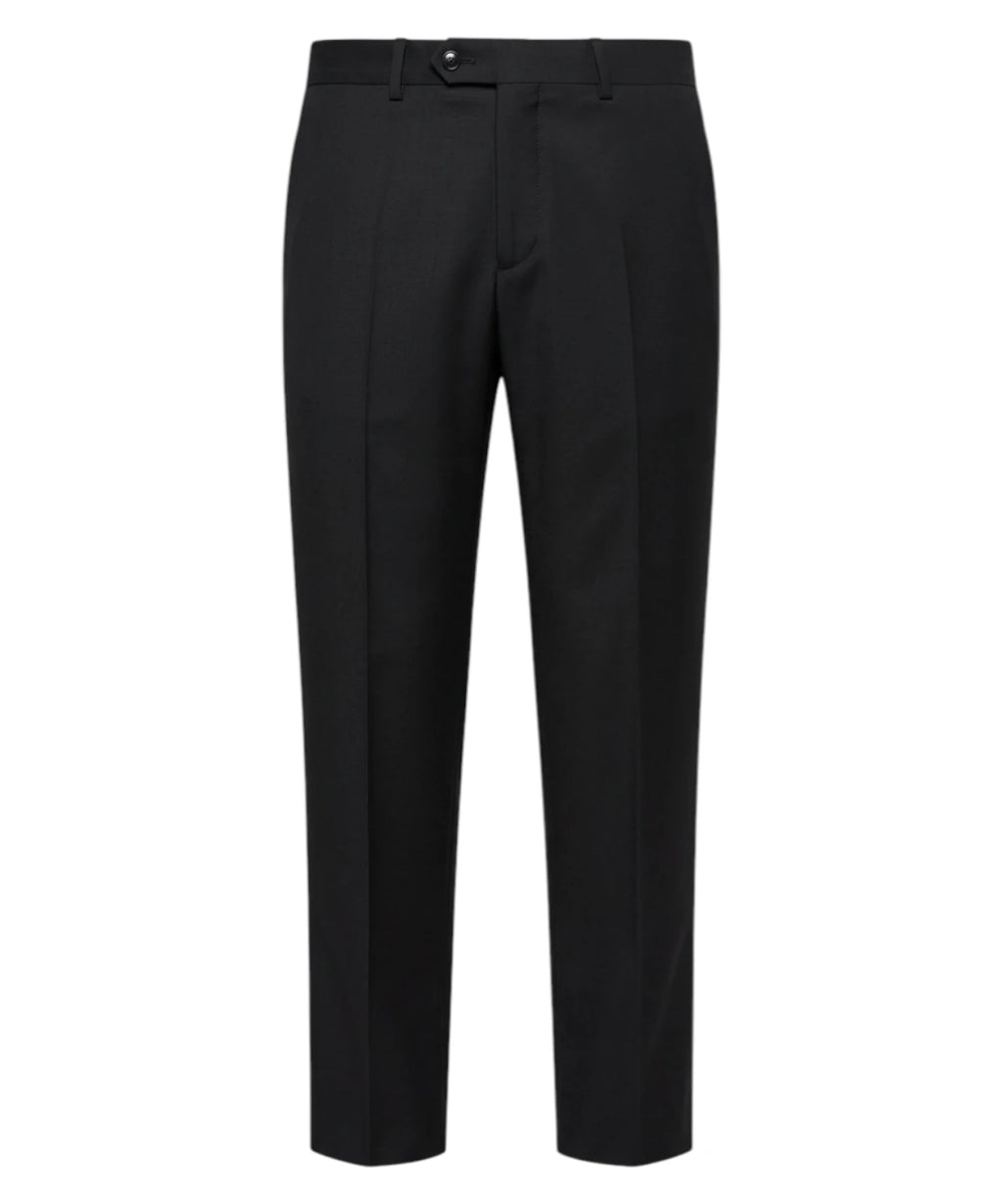 Men's Black Stretch Wool Shawl Collar Tuxedo