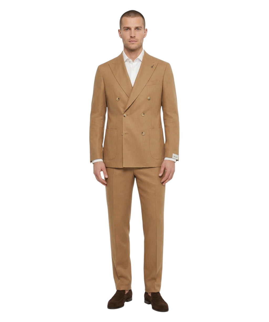 Paoloni Double-Breasted Virgin Wool Jacket