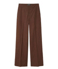 Pantalone Twinset in Cotone con Gamba Larga