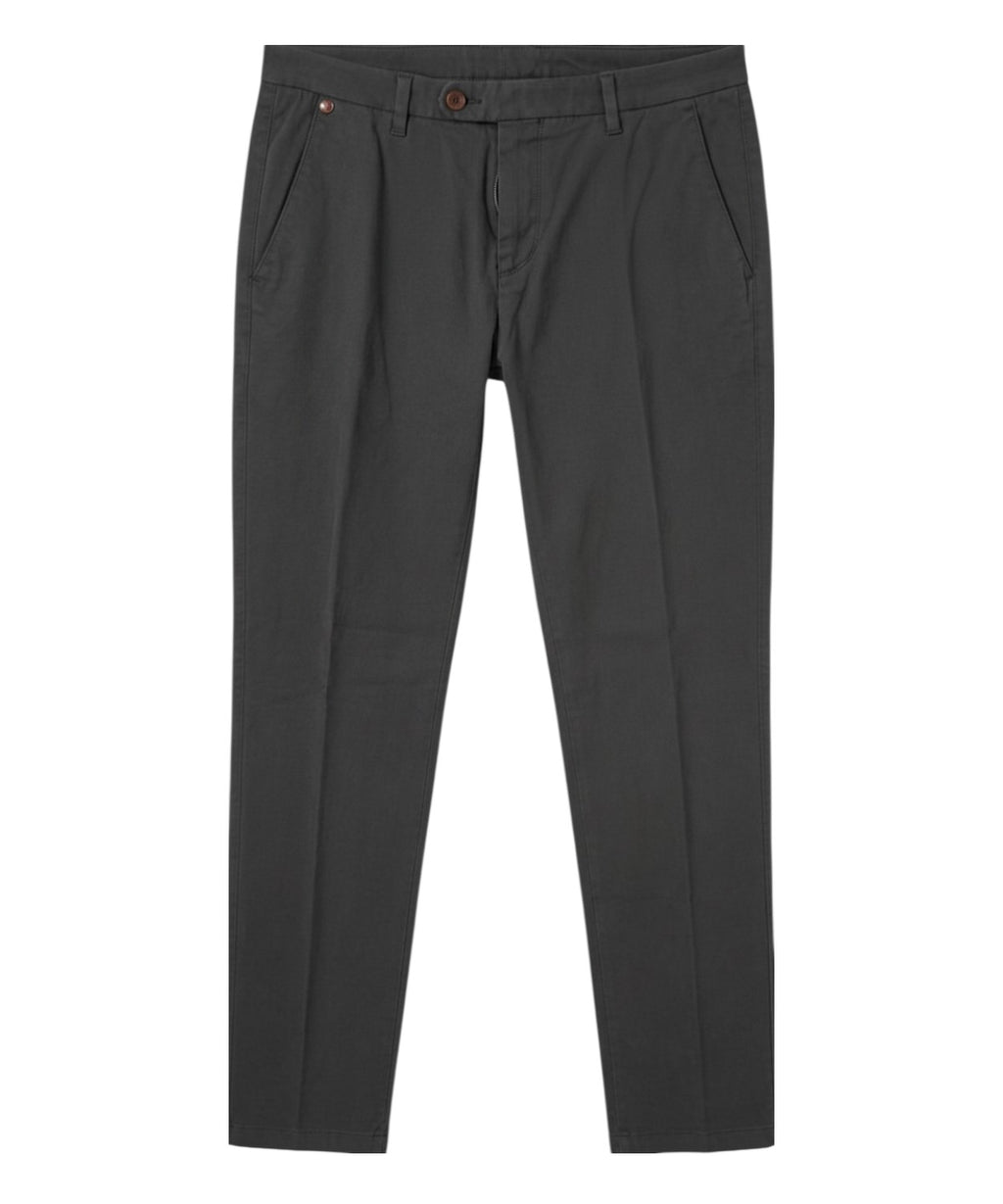 Men's Regular Fit Pants in Peach Hand Cotton