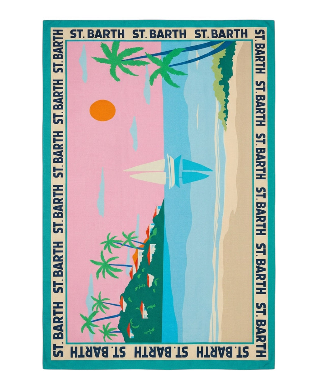 Silk Pareo Tahiti MC2 Saint Barth for beach accessories