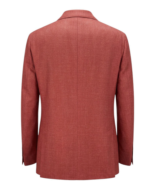 Sartitude Single-Breasted Jacket in Silk and Linen Blend