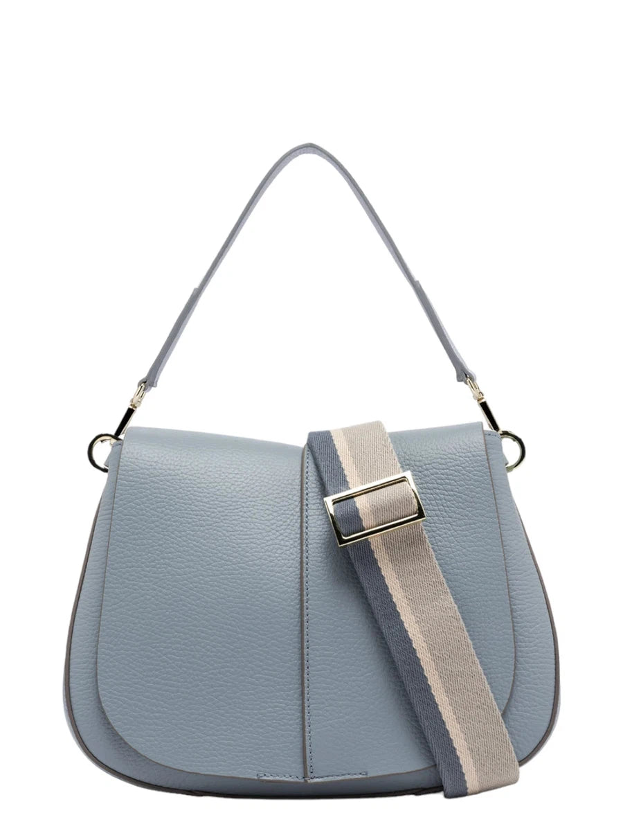 Borsa Helena Round in Pelle Martellata-Borse a spalla-Gianni Chiarini-Vittorio Citro Boutique