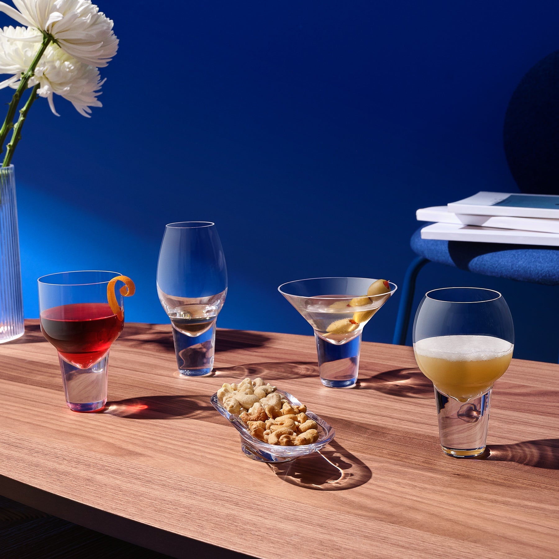 Set 2 Bicchieri Martini NUDE Gravity-NUDE EU-Coupe glass-Vittorio Citro Boutique