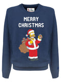 Maglione uomo stampa Merry Christmas | Edizione speciale The Simpson™-Mc2 Saint Barth-Maglieria-Vittorio Citro Boutique