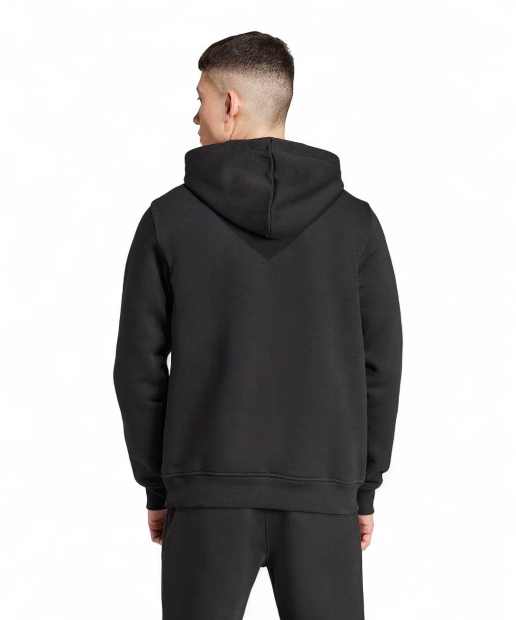 Adidas Trefoil Essentials Felpa con Cappuccio in Cotone Felpato-Felpe-Adidas Originals-Vittorio Citro Boutique