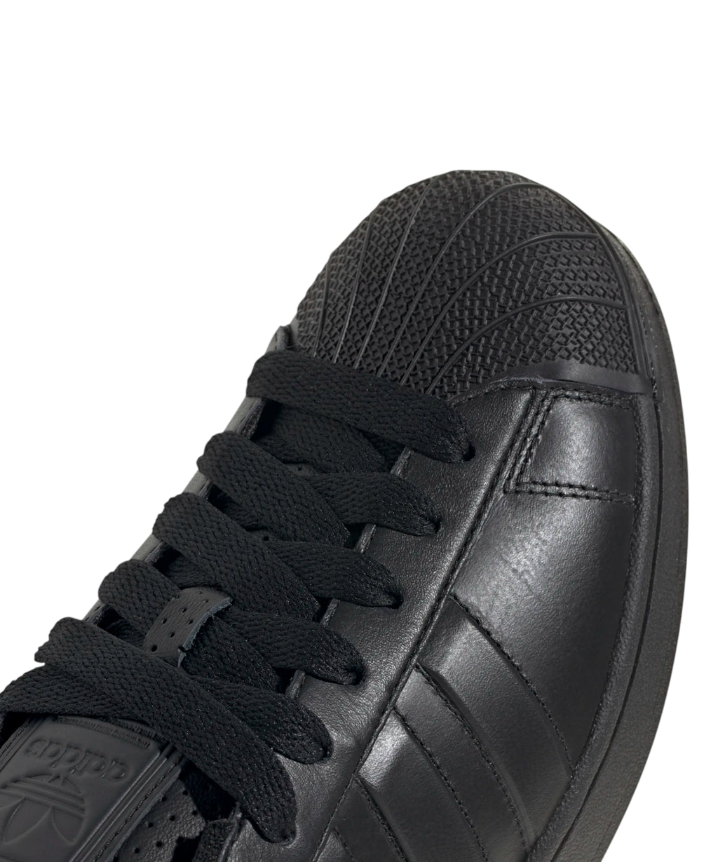 Adidas Superstar II leather sneakers
