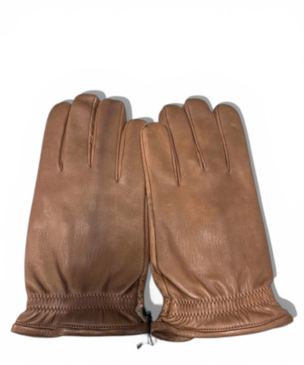 Men's Orciani Nappa Gloves with Elasticated Wrist