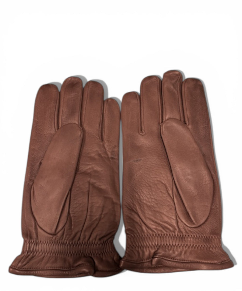 Men's Orciani Nappa Gloves with Elasticated Wrist