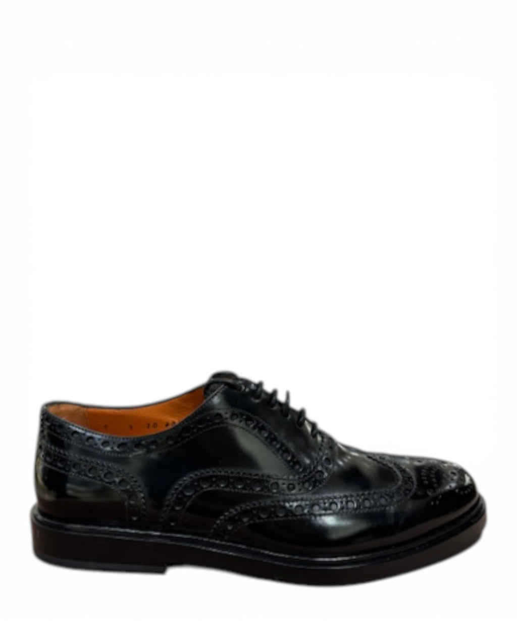 Pánské kožené polobotky Santoni – Řemeslná elegance
