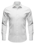 Men's White Slim Fit Shirt Ingram Dynamo Technical