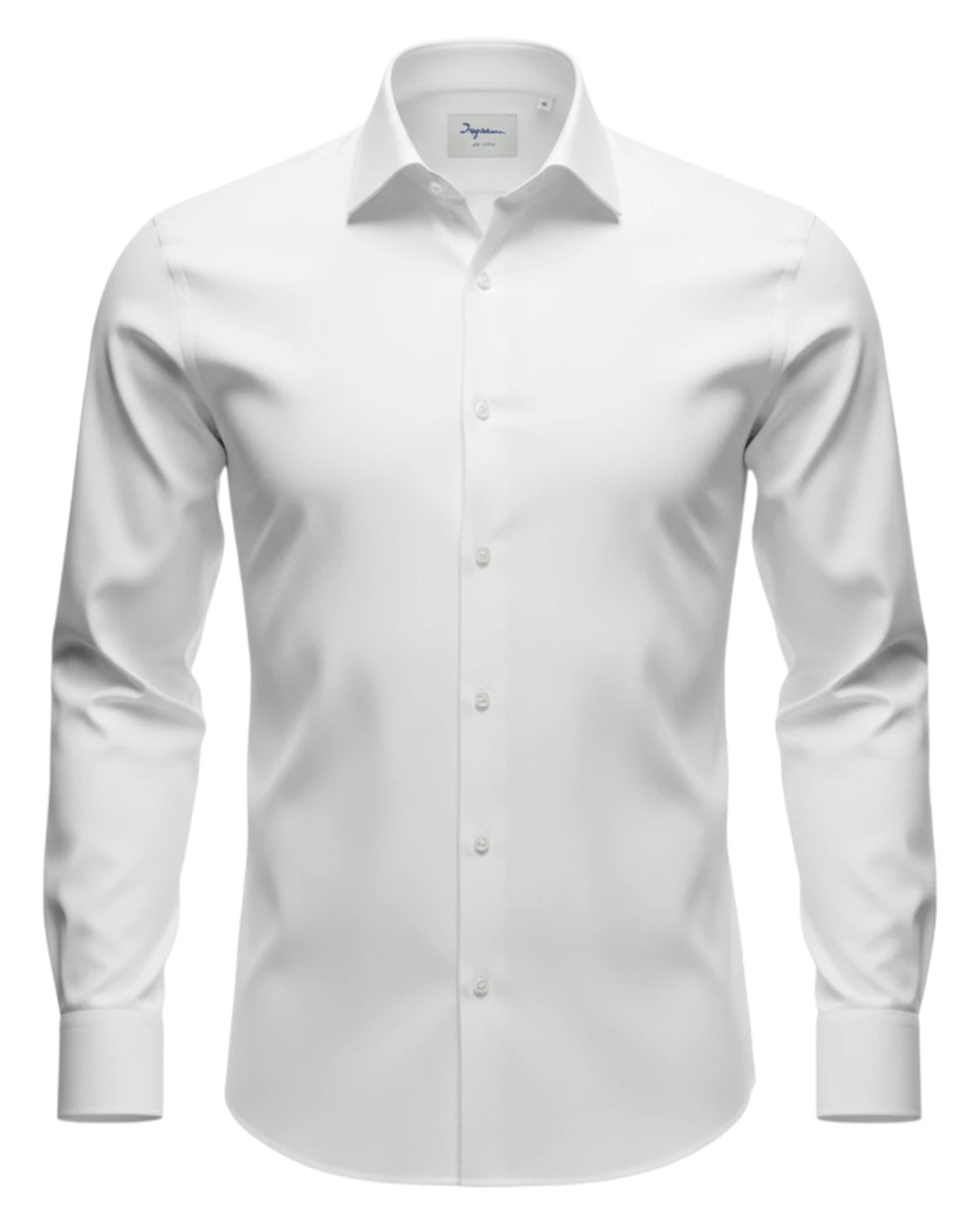 Men's White Slim Fit Shirt Ingram Dynamo Technical