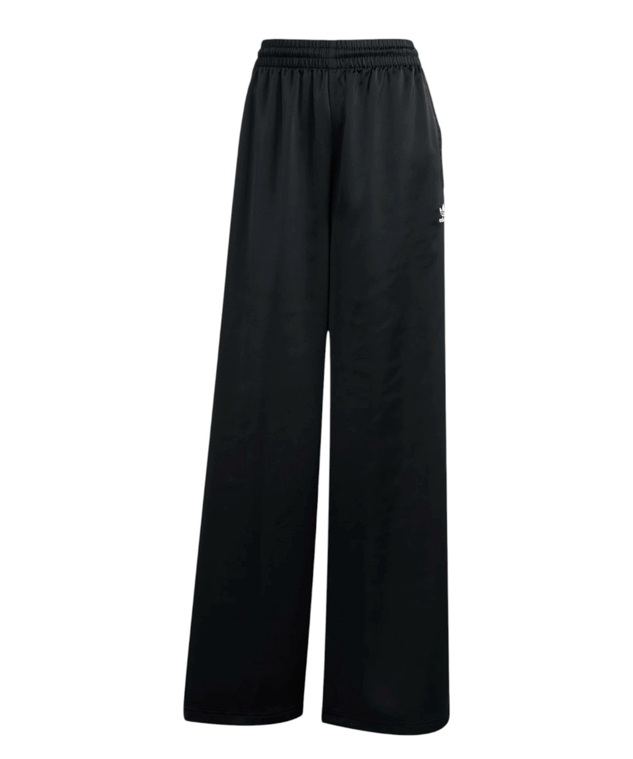 adidas satin wide-leg track pants for a modern look